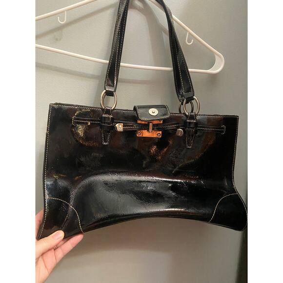 Mac & Jac women’s black purse with straps - Picture 1 of 9